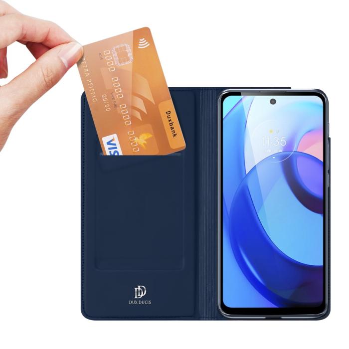 Bild 3, DUX DUCIS Motorola Moto E20 / E40 Fodral Skin Pro Blå