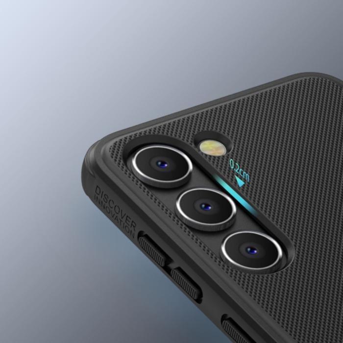 Bild 4, NILLKIN Galaxy A14 4G/5G Skal Frosted Shield Svart