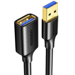 UGREEN 3m USB 3.0 Förlängningskabel Svart