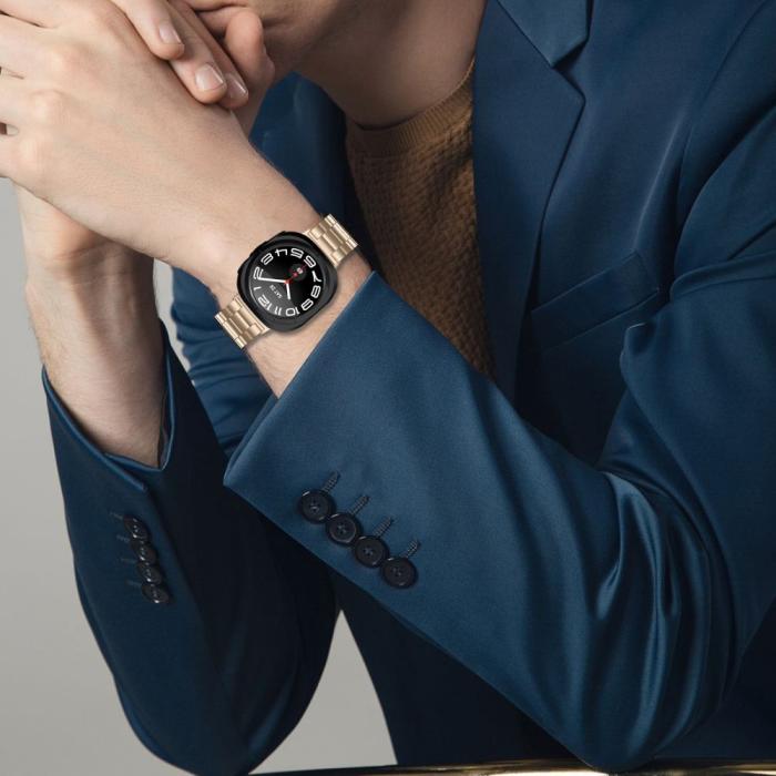 Bild 5, Galaxy Watch Ultra (2025) / 47 mm Armband Rostfritt Stål Guld