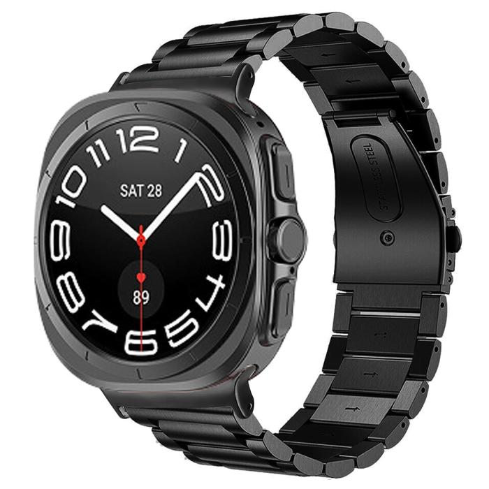 Bild 3, Galaxy Watch Ultra (2025) 47 mm Klockarmband Rostfritt Stål
