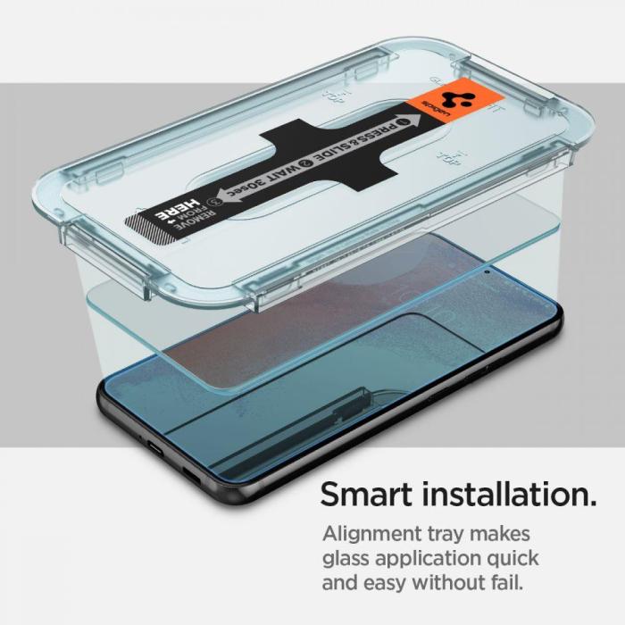 Bild 6, Spigen Samsung Galaxy S22 2-PACK 