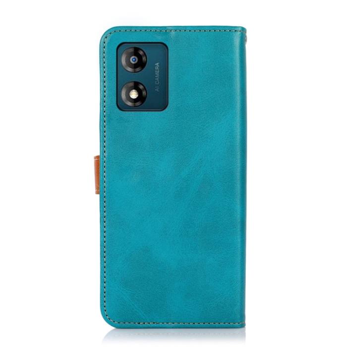 Bild 3, KHAZNEH Motorola Moto E13 Fodral Dual-Color Blå