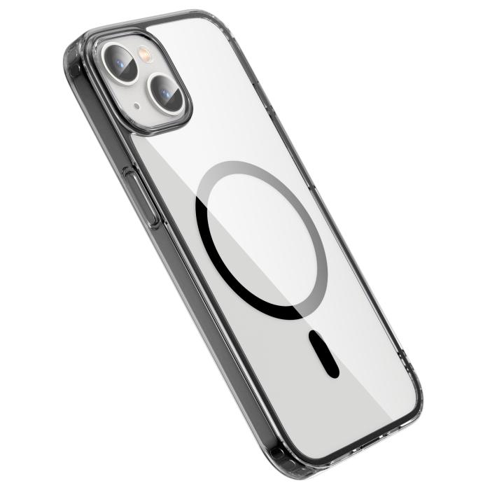 Bild 3, ColorPop iPhone 14 Plus Skal CH MagSafe Transparent/Svart