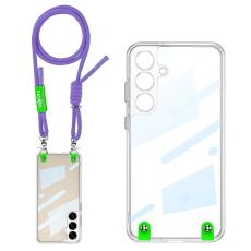 GKK Samsung Galaxy S25 Plus Skal Med Mobilsn&ouml;re Lila