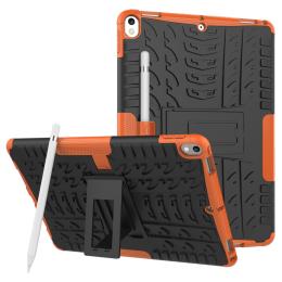 iPad Air 10.5 (2019) / Pro 10.5 (2017) - Rugged Kickstand Armor Skal - Orange