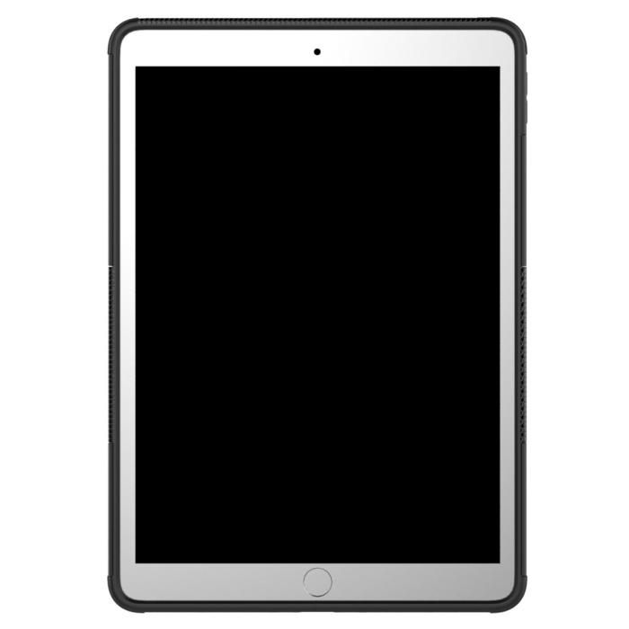 Bild 5, iPad Air 10.5 (2019) / Pro 10.5 (2017) - Rugged Kickstand Armor Skal - Svart