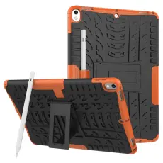 iPad Air 10.5 (2019) / Pro 10.5 (2017) - Rugged Kickstand Armor Skal - Orange