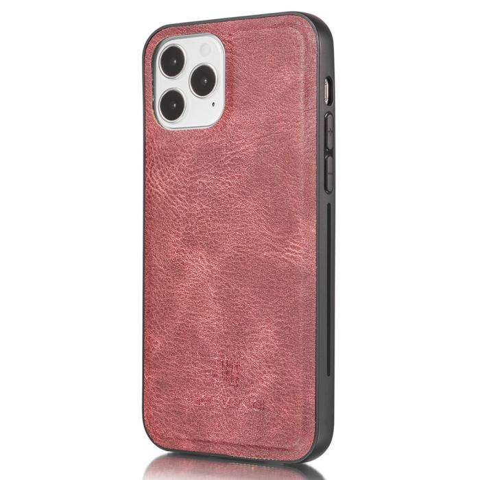 Bild 4, iPhone 13 Pro Max - DG.MING 2in1 Magnet Fodral / Skal - Röd