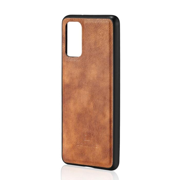 Bild 5, Samsung Galaxy S20 Plus - DG.MING Magnet/Plånboksfodral - Brun
