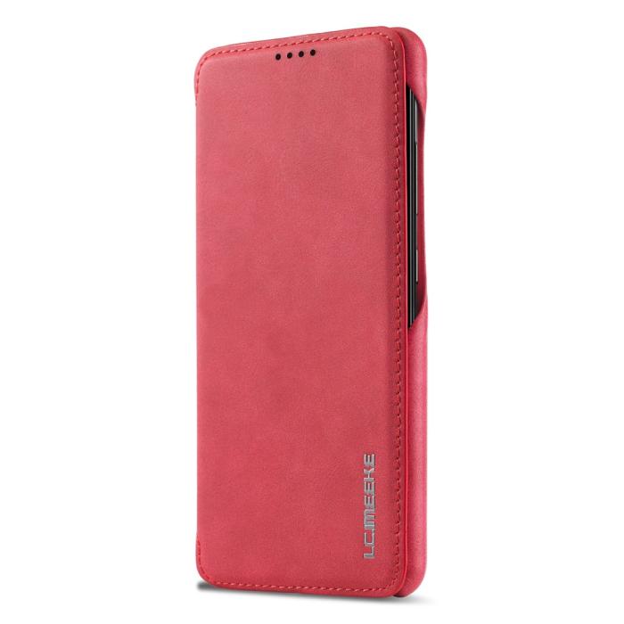 Bild 2, LC.IMEEKE Samsung Galaxy A53 5G Fodral Retro Flip Röd
