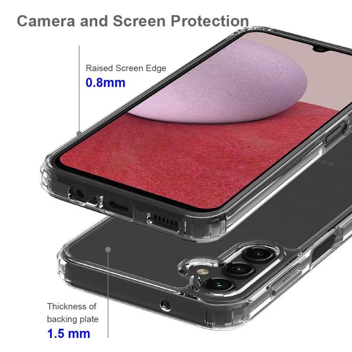 Bild 5, Samsung Galaxy A14 4G/5G Skal Akryl/TPU Transparent