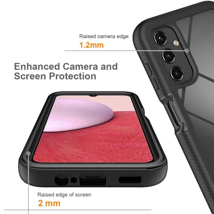Bild 3, Samsung Galaxy A14 4G/5G Skal 360 Hybrid Svart
