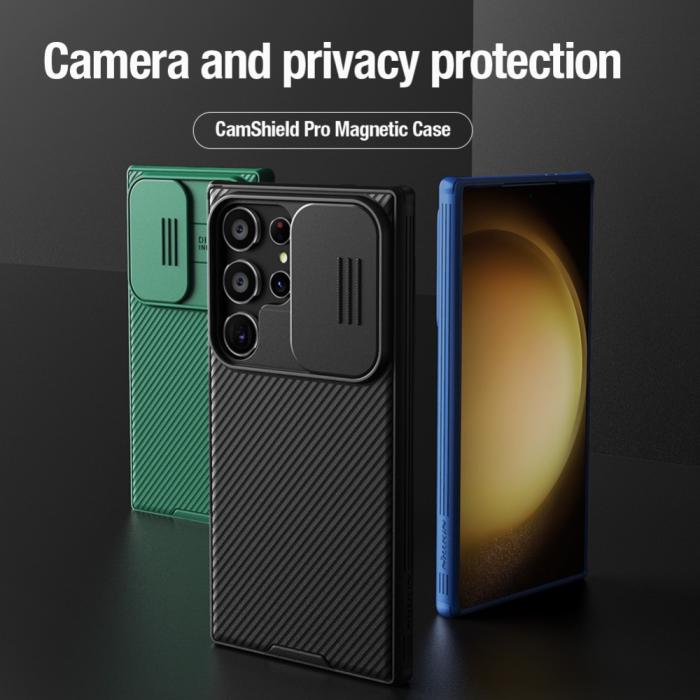 Bild 6, NILLKIN Galaxy S24 Ultra Skal MagSafe CamShield Pro Grön