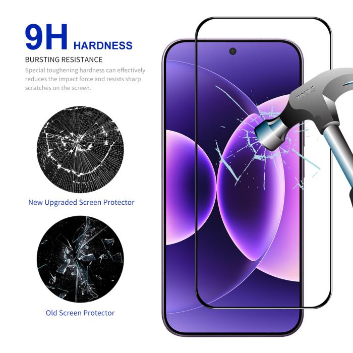 Bild 3, ENKAY Xiaomi 17/17 Pro 2-PACK Skärmskydd Härdat glas Transparent
