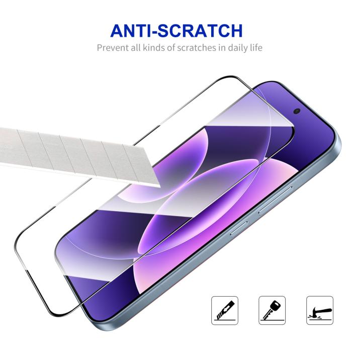 Bild 4, ENKAY Xiaomi 17/17 Pro 2-PACK Skärmskydd Härdat glas Transparent