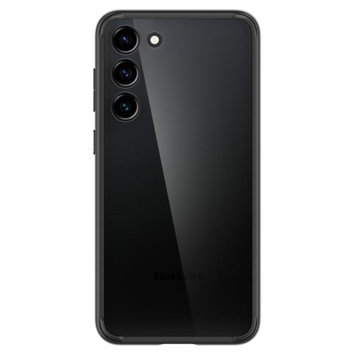 Bild 2, Spigen Samsung Galaxy S23 Skal Ultra Hybrid Matt Svart
