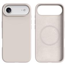 iPhone Air Skal MagSafe Liquid Silikon Beige