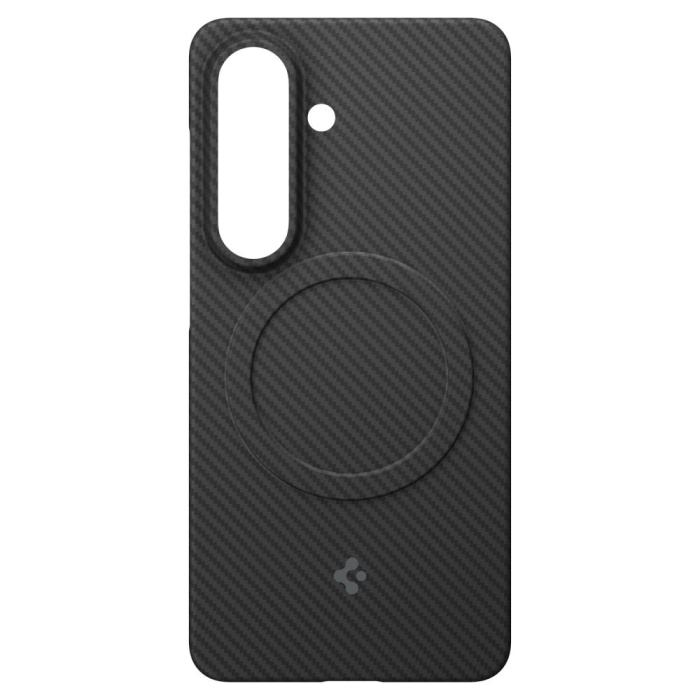 Bild 4, Spigen Samsung Galaxy S26 Skal MagSafe AirSkin Aramid Svart