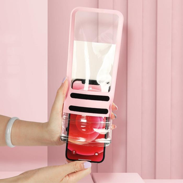 Bild 5, Vattentät Mobilväska IPX8 Med Snodd Svart