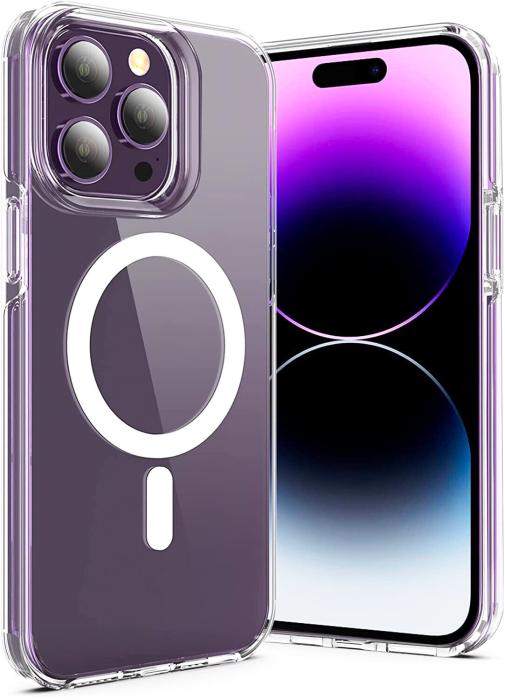 Bild 1, iPhone 14 Pro Max MagSafe Skal Transparent