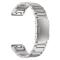 Klockarmband 26 mm Titanium Metall Silver