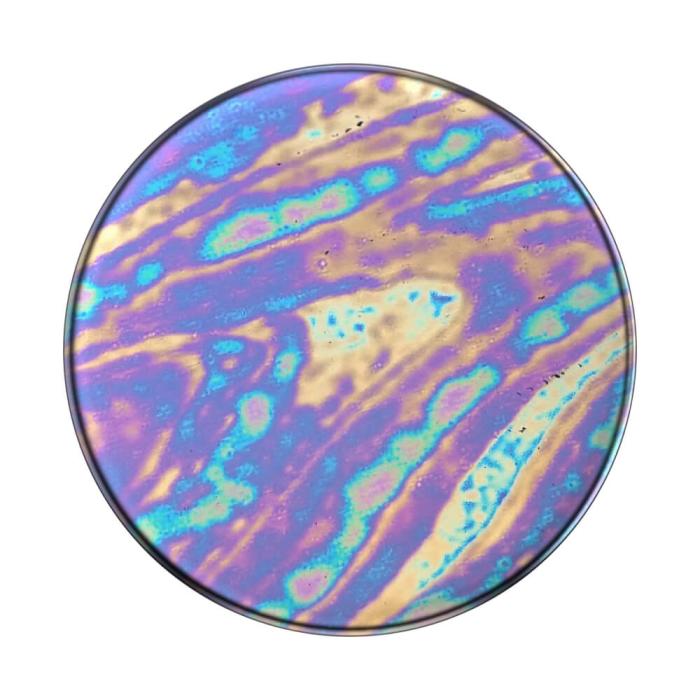Bild 1, PopSockets Avtagbart Grip med Ställfunktion Premium Oil Slick