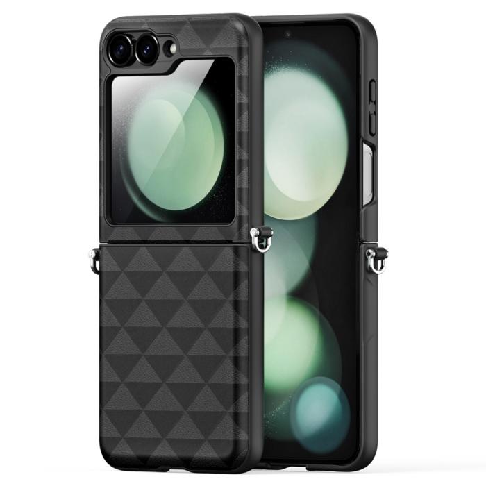 Bild 2, DUX DUCIS Galaxy Z Flip 6 / 7 FE Skal Fitt Series Korthållare Svart