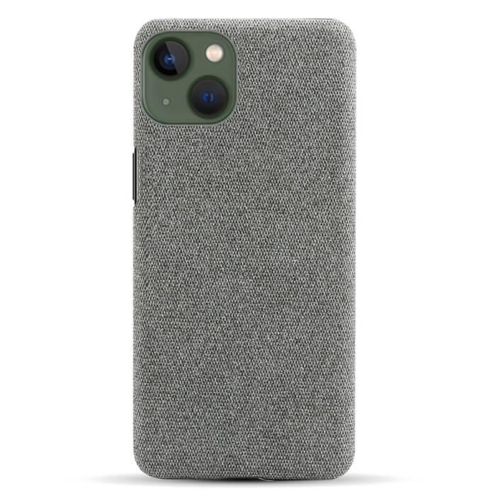 Bild 3, iPhone 15 Plus Skal Tygbelagt Grå