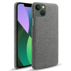 iPhone 15 Plus Skal Tygbelagt Gr&aring;
