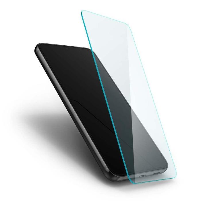 Bild 5, Spigen Samsung Galaxy S22 Skärmskydd Slim Glas.tR Härdat Glas