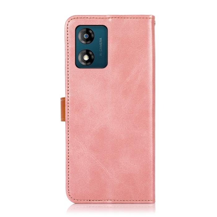 Bild 3, KHAZNEH Motorola Moto E13 Fodral Dual-Color Roséguld