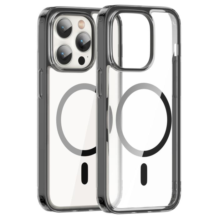 Bild 2, ColorPop iPhone 14 Pro Skal CH MagSafe Transparent/Svart