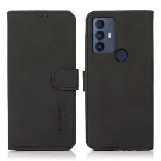 KHAZNEH TCL 305 (2022) Fodral Retro L&auml;der Svart