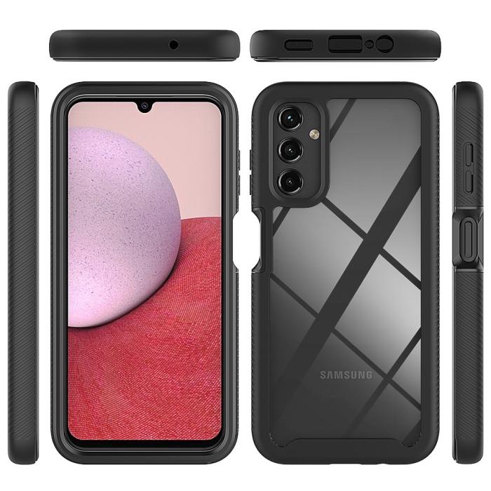 Bild 6, Samsung Galaxy A14 4G/5G Skal 360 Hybrid Svart