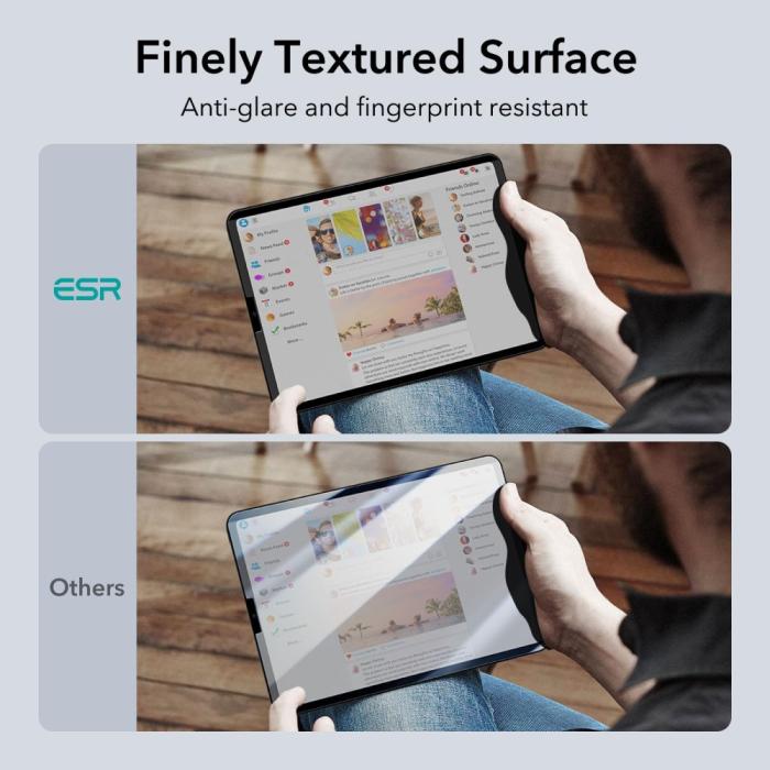 Bild 6, ESR iPad Pro 12.9 2018/2020/2021/2022 Skärmskydd Magnetiskt Privacy