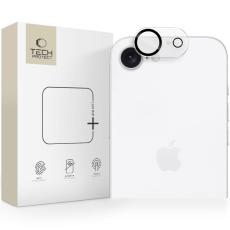 Tech-Protect iPhone 17e / 16e Linsskydd H&auml;rdat Glas CamFit+