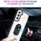 Samsung Galaxy S22 Skal Shockproof Akryl/TPU Svart/Silver