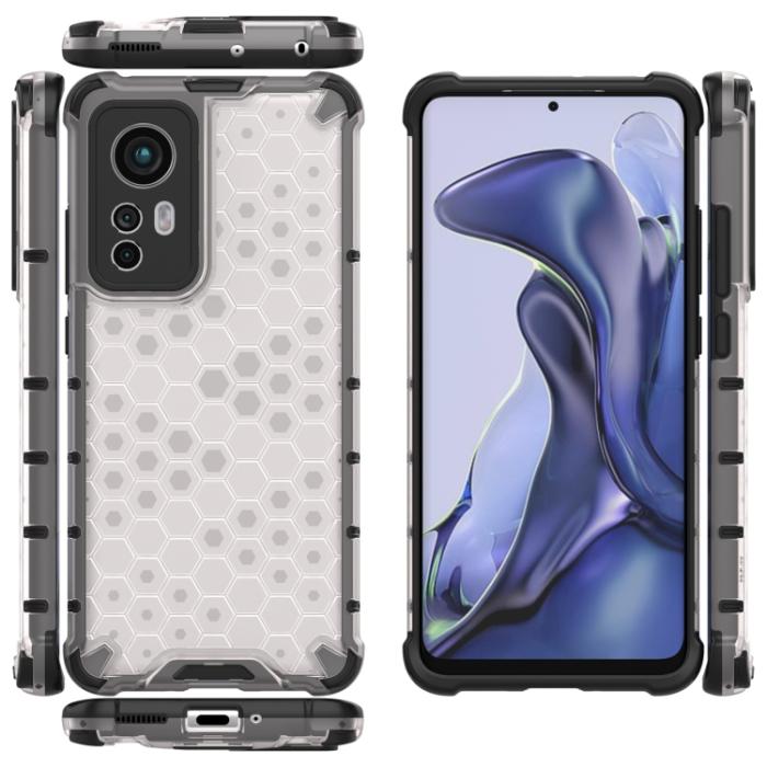 Bild 6, Xiaomi 12 Skal Shockproof Honeycomb Vit