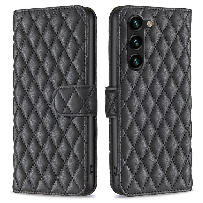 Bild 1, Samsung Galaxy S23 Plus Fodral Diamond Textur Svart