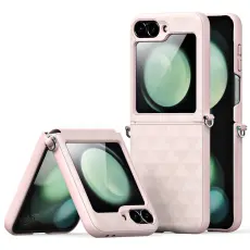 DUX DUCIS Galaxy Z Flip 6 / 7 FE Skal Fitt Series Korthållare Rosa