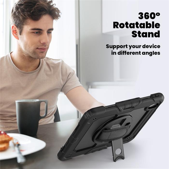 Bild 6, iPad Air 11 2026-2024 Skal 360 Shockproof Hybrid Kickstand