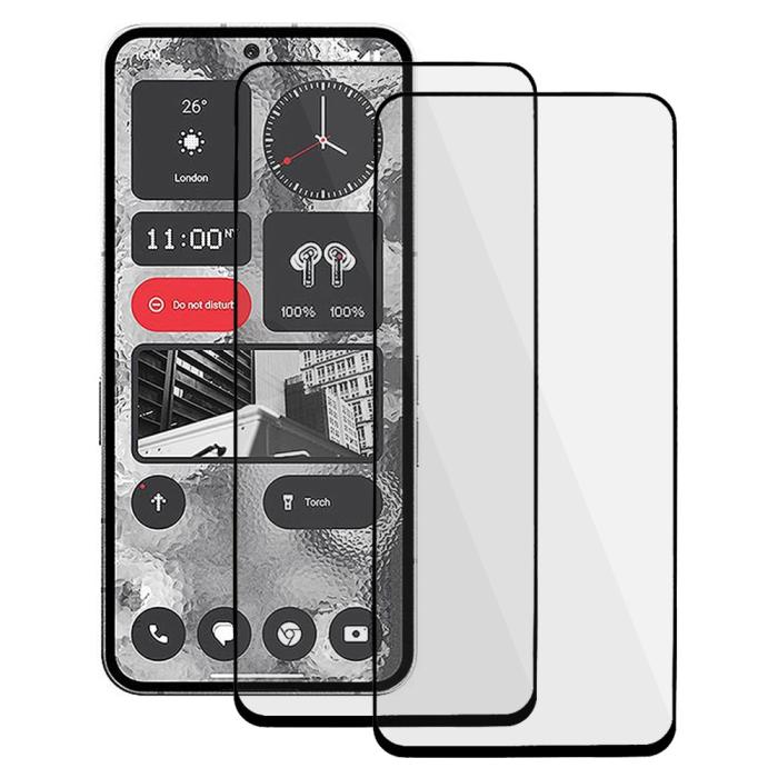 Bild 1, Nothing Phone 2 2-PACK Skärmskydd Heltäckande