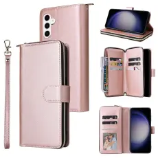 Samsung Galaxy S26 Fodral Multifunktionellt Ros&eacute;guld