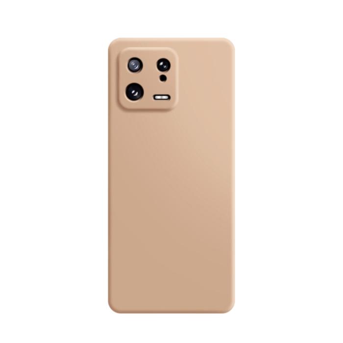Bild 1, Xiaomi 13 5G Skal Liquid Silikon Aprikos