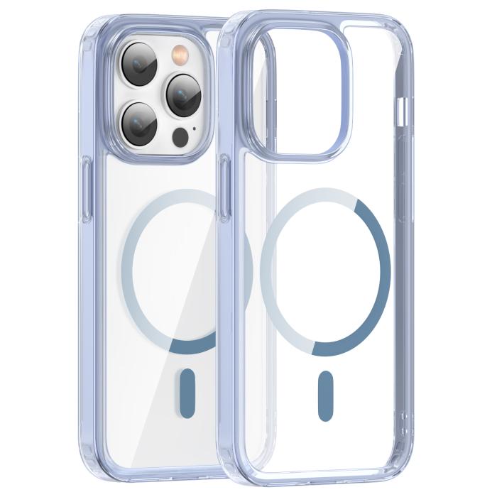 Bild 2, ColorPop iPhone 14 Pro Max Skal CH MagSafe Transparent/Ljus Blå