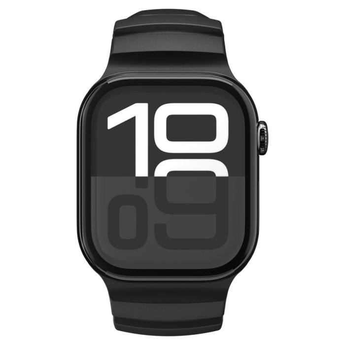 Bild 2, Spigen Apple Watch 42/44/45/46/49 mm Klockarmband Svart