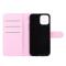 iPhone 12 Pro Max - Litchi Fodral - Ljus Rosa