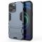 iPhone 13 Pro Max - Hybrid Armor Skal Kickstand - Navy Blue