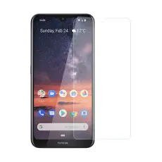 Nokia 3.2 (2019) - Sk&auml;rmskydd i H&auml;rdat glas